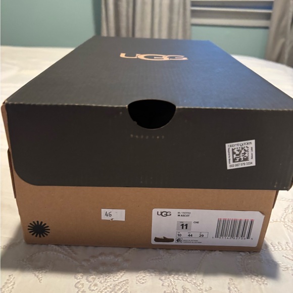 UGG Ascot Suede Shearling Slippers - Picture 2 of 13